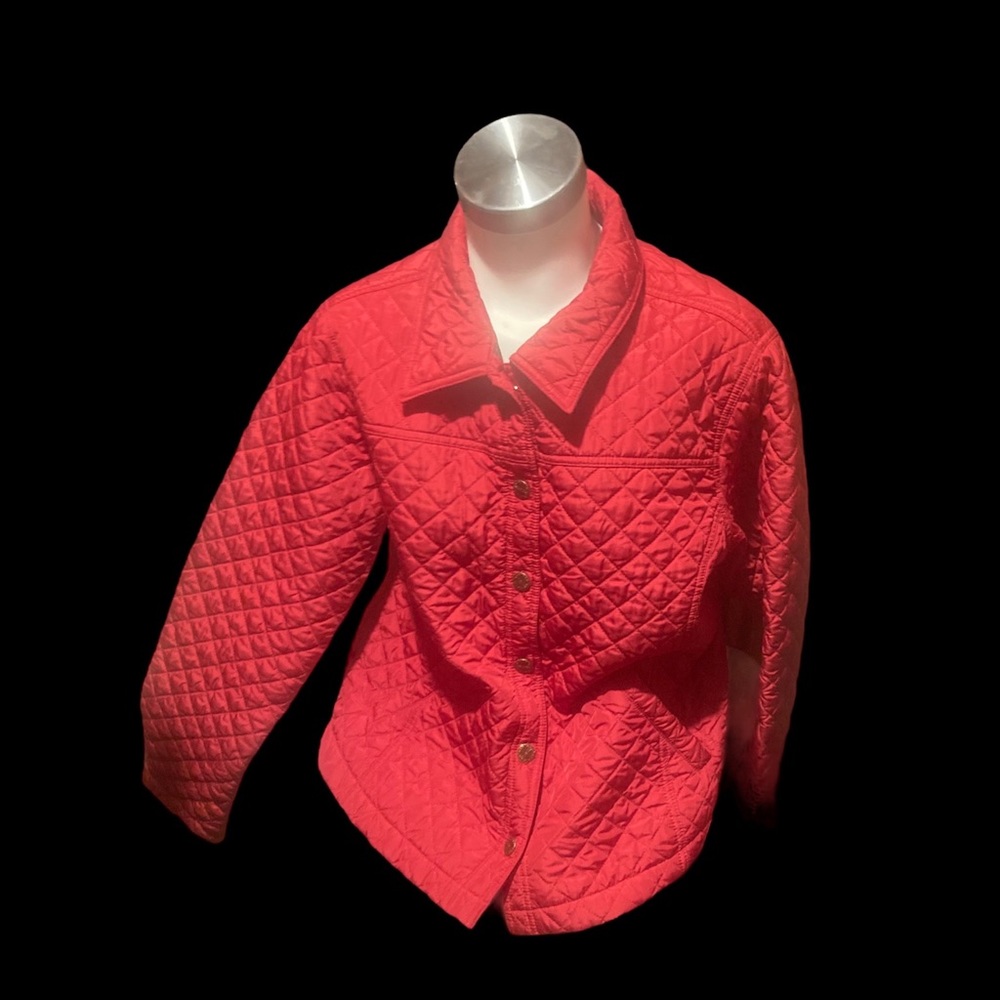 North Style Rust Quilted Jacket Size XL